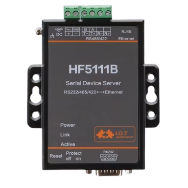 Industrial communication converter from RS232/RS485/RS422 to Ethernet | Modbus TCP | 5-36V / 9-50VDC | IP30 Industrial communication converter from RS232/RS485/RS422 to Ethernet | Modbus TCP | 5-36V / 9-50VDC | IP30