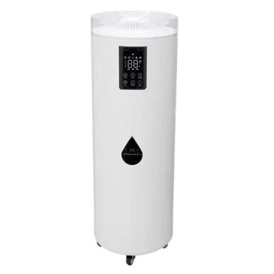 Industrial ultrasonic humidifier with UV sterilization lamp | 70W | 230V | 17l | 800ml/h | 120m² | 240x240x1087mm | white Industrial ultrasonic humidifier with UV sterilization lamp | 70W | 230V | 17l | 800ml/h | 120m² | 240x240x1087mm | white
