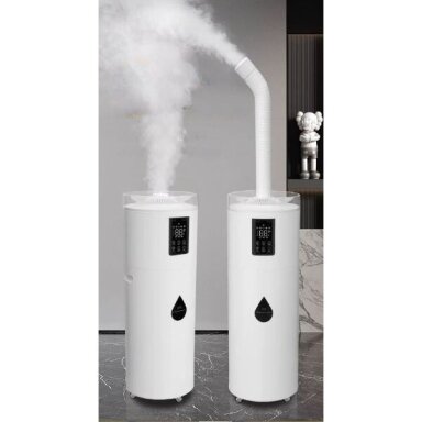 Industrial ultrasonic humidifier with UV sterilization lamp | 70W | 230V | 17l | 800ml/h | 120m² | 240x240x1087mm | white Industrial ultrasonic humidifier with UV sterilization lamp | 70W | 230V | 17l | 800ml/h | 120m² | 240x240x1087mm | white
