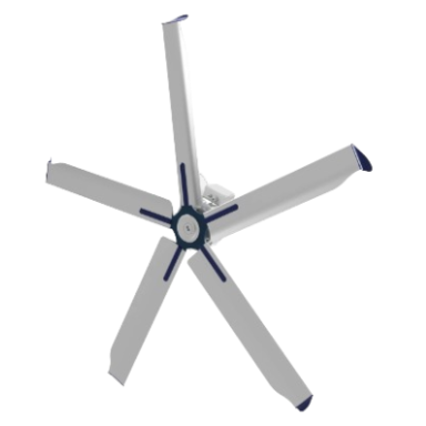 Промышленный потолочный вентилятор HVLS SPINBOY II PLUS | Ø3 м | 145 000 м³/ч | 0,85 кВт | 400 В | 220 об/мин | IP65 | F76303P Промышленный потолочный вентилятор HVLS SPINBOY II PLUS | Ø3 м | 145 000 м³/ч | 0,85 кВт | 400 В | 220 об/мин | IP65 | F76303P