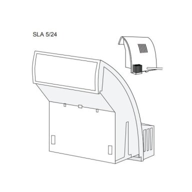 Programmeeritav digitaalne termostaat | täiturmoodul TPA/TLO radiaatorile | 230V | 5-24VAC/DC | IP20 | ADAX | Glamox Heating SLA 5/24 Programmeeritav digitaalne termostaat | täiturmoodul TPA/TLO radiaatorile | 230V | 5-24VAC/DC | IP20 | ADAX | Glamox Heating SLA 5/24