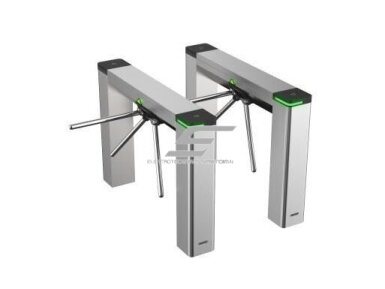 Elektroninis praėjimo kontrolės turniketas | dvipusis | tripod tipo | žmonių srauto valdymui | IPX4 | Hikvision DS-K3G501X-R/M-Dm55