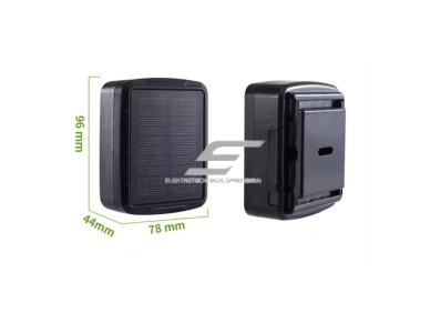 4G GPS gyvūnų sekimo įrenginys su saulės baterija | IP65 | iki 1 metų veikimas | GPS + Beidou | vibracijos signalas | 6000 mAh 1