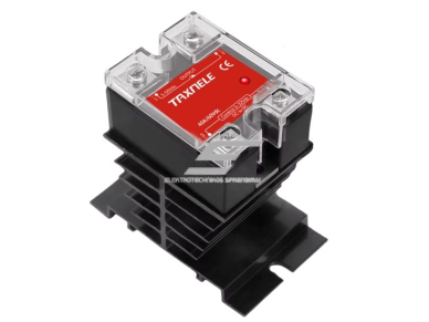 Pramoninė kietojo kūno puslaidininkinė SSR elektroninė perjungimo relė DC-DC | 1F | 80A | 5-60VDC | 3-32VDC 1
