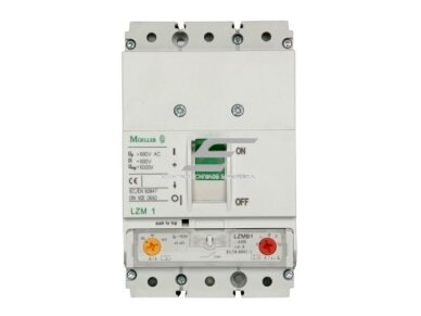 Pramoninis automatinis jungiklis | 3P | 125A | 690V | Moeller | LZM1 Pramoninis automatinis jungiklis | 3P | 125A | 690V | Moeller | LZM1