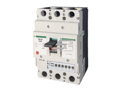 Pramoninis automatinis jungiklis | 3P | 250A | 50kA | reguliuojamas | IP20 | Promfactor Baltic | FMC3E Pramoninis automatinis jungiklis | 3P | 250A | 50kA | reguliuojamas | IP20 | Promfactor Baltic | FMC3E