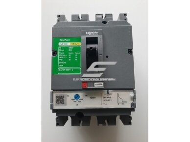 Pramoninis automatinis jungiklis | 3P | 160A | 36kA | EasyPack | TM160D Pramoninis automatinis jungiklis | 3P | 160A | 36kA | EasyPack | TM160D