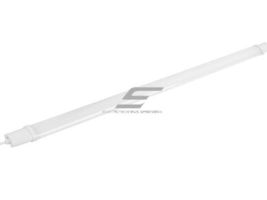 Pramoninis hermetinis LED šviestuvas | garažų tipo | 48W | 180-265V | 4000K | 4800lm | 1500mm | virštinkinis | IP65 | TRI-PROOF