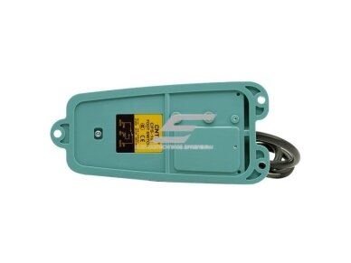 Pramoninis kojinis valdymo pedalas | 10A | 250VAC | NO+NC | plastikas | mėlynas 3 Pramoninis kojinis valdymo pedalas | 10A | 250VAC | NO+NC | plastikas | mėlynas 3