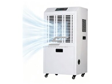 Pramoninis oro sausintuvas | drėgmės surinkėjas | 850W | 230V | 60l/24h | 850m³/h | 400x370x700mm | baltas 1 Pramoninis oro sausintuvas | drėgmės surinkėjas | 850W | 230V | 60l/24h | 850m³/h | 400x370x700mm | baltas 1