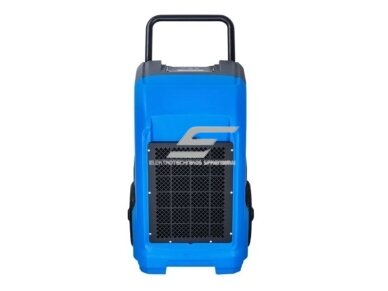 Pramoninis kompresorinis oro sausintuvas | drėgmės surinkėjas su integruotu siurbliu | 750W | 230V | 65l/24h | 350m³/h | 810x510x485mm | mėlynas 1