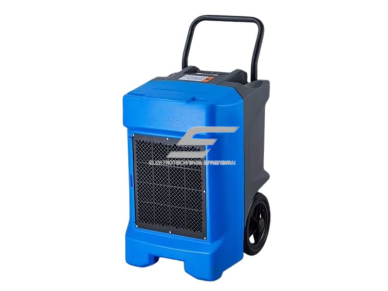 Pramoninis kompresorinis oro sausintuvas | drėgmės surinkėjas su integruotu siurbliu | 815W | 230V | 85l/24h | 610m³/h | 830x530x515mm | mėlynas