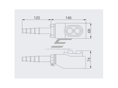 Pramoninis kranų valdymo pultas | 2 mygtukai | mechaninis mygtukų blokavimas | 5 A | 230–500 V | IP56 | 1 greitis | ESO2-12 3 Pramoninis kranų valdymo pultas | 2 mygtukai | mechaninis mygtukų blokavimas | 5 A | 230–500 V | IP56 | 1 greitis | ESO2-12 3