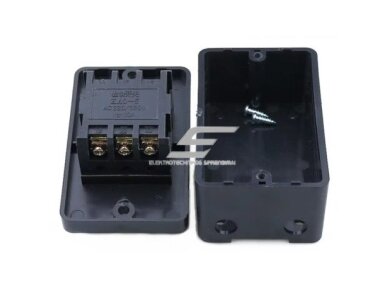 Jungiklis ON/OFF | 10A | 250/380VAC su mechaniniu blokavimu 2