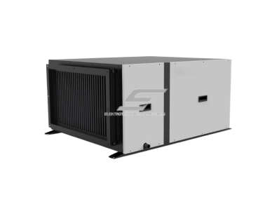 Pramoninis lubinis oro sausintuvas | drėgmės surinkėjas su integruotu siurbliu | 2580W | 380V | 240l/24h | 1700m³/h | 1137x900x540mm