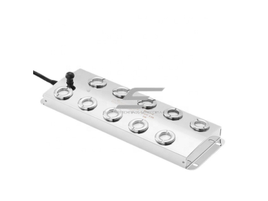 Pramoninis ultragarsinis oro drėkintuvas | rūko generatorius | 7 L/h | 220–240V | 10 galvučių | 275x88x48mm | ultragarsinis sterilizavimas | nerūdijantis plienas Pramoninis ultragarsinis oro drėkintuvas | rūko generatorius | 7 L/h | 220–240V | 10 galvučių | 275x88x48mm | ultragarsinis sterilizavimas | nerūdijantis plienas