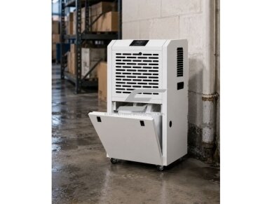 Pramoninis oro sausintuvas | drėgmės surinkėjas | 800W | 230V | 60l/24h | 550m³/h | 395x365x695mm | baltas 4 Pramoninis oro sausintuvas | drėgmės surinkėjas | 800W | 230V | 60l/24h | 550m³/h | 395x365x695mm | baltas 4