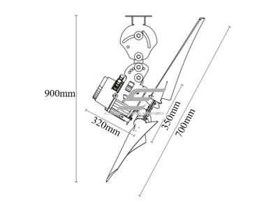 Pramoninis kryptinis ventiliatorius AGILE | Ø700 mm | 9 100 m³/h | 0,5 kW | 400 V | IP65 | F05075 5 Pramoninis kryptinis ventiliatorius AGILE | Ø700 mm | 9 100 m³/h | 0,5 kW | 400 V | IP65 | F05075 5