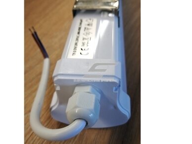 Pramoninis hermetinis LED šviestuvas | garažų tipo | 52W | 230V | 4000-4500K | 70-80lm/W | 1580x50x45mm | virštinkinis | IP65 1 Pramoninis hermetinis LED šviestuvas | garažų tipo | 52W | 230V | 4000-4500K | 70-80lm/W | 1580x50x45mm | virštinkinis | IP65 1