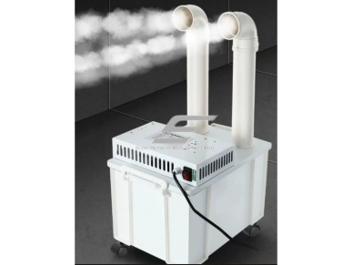 Pramoninis ultragarsinis drėkintuvas | automatinė rūko sistema | 1200 W | 20–200 m² | iki 3 L/h | automatinis drėgmės palaikymas 1 Pramoninis ultragarsinis drėkintuvas | automatinė rūko sistema | 1200 W | 20–200 m² | iki 3 L/h | automatinis drėgmės palaikymas 1