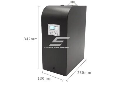 Išmanus pramoninis aromato difuzorius | 14W | 12VDC | 500ml | 1000-2000m³ | 342x130x230mm | juodas | Bluetooth 4