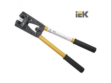 Presas | užspaudimo replės elektros kabelių antgaliams | movoms | gilzėms | 6-50mm² | IEK | TKL10-015 | 4606056165173 1 Presas | užspaudimo replės elektros kabelių antgaliams | movoms | gilzėms | 6-50mm² | IEK | TKL10-015 | 4606056165173 1