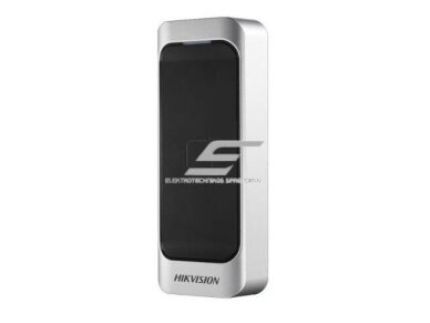 Prieigos valdiklis | išorinis EM kortelių skaitytuvas | 12VDC | 115x44x22mm | IP65 | sidabrinis/juodas | Hikvision | DS-K1107AE Prieigos valdiklis | išorinis EM kortelių skaitytuvas | 12VDC | 115x44x22mm | IP65 | sidabrinis/juodas | Hikvision | DS-K1107AE