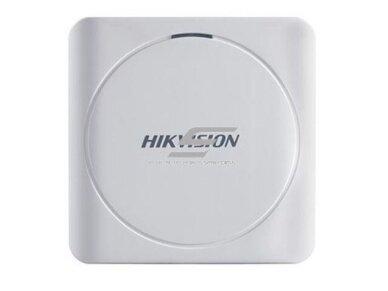 Prieigos valdiklis | išorinis M1/EM kortelių skaitytuvas | 12VDC | 87x87x13,3mm | IP65 | baltas | Hikvision | DS-K1801E Prieigos valdiklis | išorinis M1/EM kortelių skaitytuvas | 12VDC | 87x87x13,3mm | IP65 | baltas | Hikvision | DS-K1801E