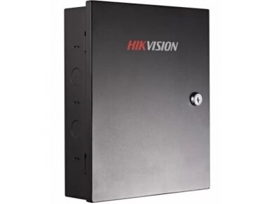 Įėjimo valdymo kontrolės sistema | keturioms elektroninėms spynoms | 12VDC | 100W | 285x237x69mm | 8M | Hikvision | DS-K2804 Įėjimo valdymo kontrolės sistema | keturioms elektroninėms spynoms | 12VDC | 100W | 285x237x69mm | 8M | Hikvision | DS-K2804