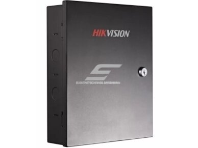 Įėjimo valdymo kontrolės sistema | vienai elektroninei spynai | 12VDC | 50W | 285x237x69mm | 8M | Hikvision | DS-K2801