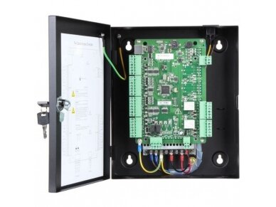 Įėjimo valdymo kontrolės sistema | keturioms elektroninėms spynoms | 12VDC | 100W | 285x237x69mm | 8M | Hikvision | DS-K2804 1 Įėjimo valdymo kontrolės sistema | keturioms elektroninėms spynoms | 12VDC | 100W | 285x237x69mm | 8M | Hikvision | DS-K2804 1