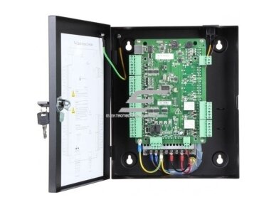 Įėjimo valdymo kontrolės sistema | vienai elektroninei spynai | 12VDC | 50W | 285x237x69mm | 8M | Hikvision | DS-K2801 1