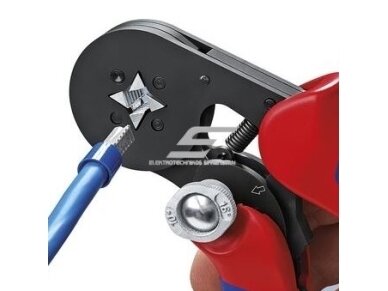 Presas | užspaudimo replės elektros kabelių antgaliams | 0,08-16mm² | KNIPEX | 97 53 04 Presas | užspaudimo replės elektros kabelių antgaliams | 0,08-16mm² | KNIPEX | 97 53 04