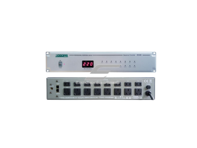 Profesionalus 16 kanalų maitinimo sekos valdiklis | elektros įrangos įjungimui / išjungimui | 3.5 kVA | 220 V | automatinis ir nuotolinis valdymas 1 Profesionalus 16 kanalų maitinimo sekos valdiklis | elektros įrangos įjungimui / išjungimui | 3.5 kVA | 220 V | automatinis ir nuotolinis valdymas 1