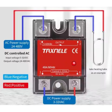 Industrial solid-state SSR electronic switching relay DC-DC | 1P | 100A | 5-60VDC | 3-32VDC 3 Industrial solid-state SSR electronic switching relay DC-DC | 1P | 100A | 5-60VDC | 3-32VDC 3