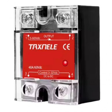 Industrial solid-state SSR electronic switching relay DC-DC | 1P | 10A | 5-60VDC | 3-32VDC Industrial solid-state SSR electronic switching relay DC-DC | 1P | 10A | 5-60VDC | 3-32VDC