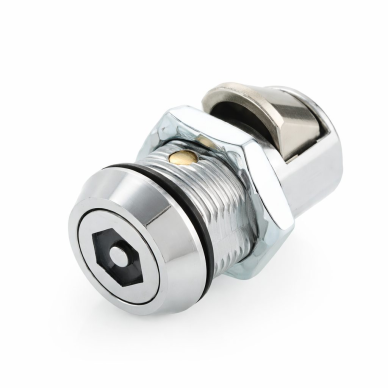 Цилиндрический замок для шкафа / щита | 19x20 мм | открывание 90° | цинковый сплав | для металлических дверей и электрических щитов Цилиндрический замок для шкафа / щита | 19x20 мм | открывание 90° | цинковый сплав | для металлических дверей и электрических щитов