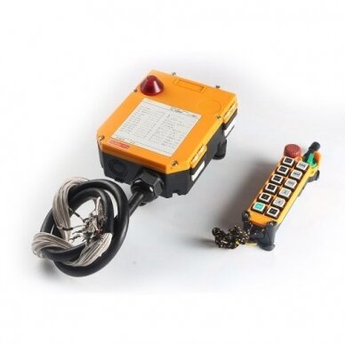 Bezvadu celtņa vadības pults | 12 pogas + START/STOP | 1 ātrums | 110/220 V AC | IP65 | ES-24-12S Bezvadu celtņa vadības pults | 12 pogas + START/STOP | 1 ātrums | 110/220 V AC | IP65 | ES-24-12S