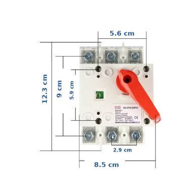 Силовой выключатель-разъединитель с ручкой | 3P | 100A | AC420/690V | 50/60Hz | для установки в электрический щит 2 Силовой выключатель-разъединитель с ручкой | 3P | 100A | AC420/690V | 50/60Hz | для установки в электрический щит 2