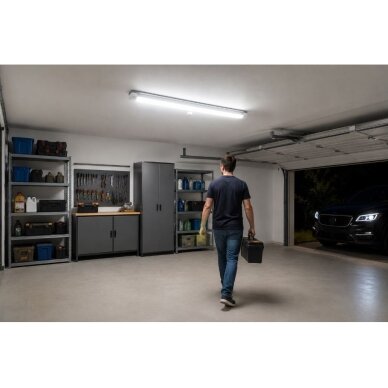 Industriāls hermētisks LED gaismeklis | garāžas tipa | ar kustības sensoru | 36W | 165-240V | 4000-4500K | 100lm/W | 1230x83x48mm | virsapmetuma | IP65 | TRIPROOF-003 | 4772124003712 1 Industriāls hermētisks LED gaismeklis | garāžas tipa | ar kustības sensoru | 36W | 165-240V | 4000-4500K | 100lm/W | 1230x83x48mm | virsapmetuma | IP65 | TRIPROOF-003 | 4772124003712 1