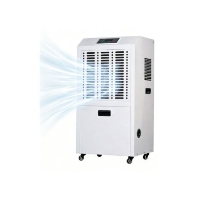 Przemysłowy osuszacz powietrza | Pochłaniacz wilgoci | 850W | 230V | 60l/24h | 850m³/h | 400x370x700mm | biały 1 Przemysłowy osuszacz powietrza | Pochłaniacz wilgoci | 850W | 230V | 60l/24h | 850m³/h | 400x370x700mm | biały 1