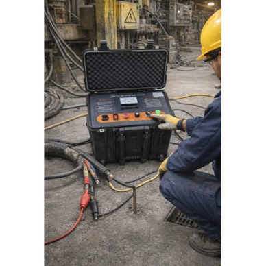 Cable fault locator | TDR + high-voltage impulse generator | 0–35 kV | 1800 J | IP65 | for electrical network fault detection 4