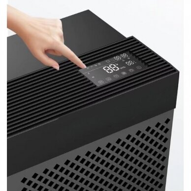 Промышленный осушитель воздуха | Влагосборник | 1380W | 230V | 138l/24h | 900м³/ч | 1085x600x400мм | металлический | черный 2