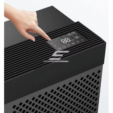 Tööstuslik õhukuivati | Niiskuse eemaldaja | 1030W | 230V | 90l/24h | 750m³/h | 1045x550x340mm | metallist | must 2