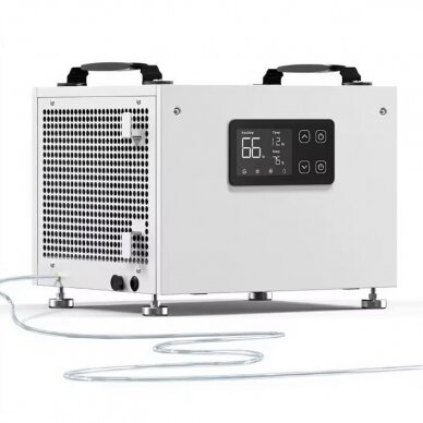 Przemysłowy osuszacz powietrza | osuszacz wilgoci z wbudowaną pompą | wąż drenażowy 5m | 120V | 33l/24h | 204m3/h | 330x393x315mm | metalowy | biały Przemysłowy osuszacz powietrza | osuszacz wilgoci z wbudowaną pompą | wąż drenażowy 5m | 120V | 33l/24h | 204m3/h | 330x393x315mm | metalowy | biały