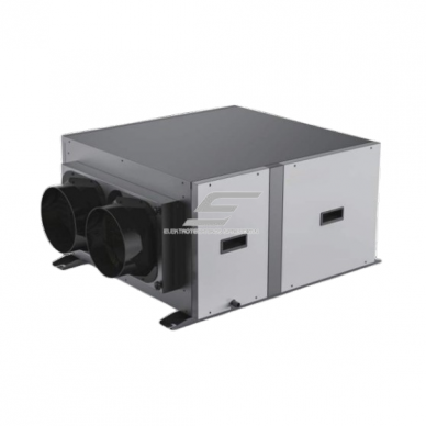 Rūpnieciskais gaisa sausinātājs | Mitruma savācējs ar integrētu sūkni | 1500W | 230V | 150L/24h | 875m³/h | 1005x695x440mm | Melns