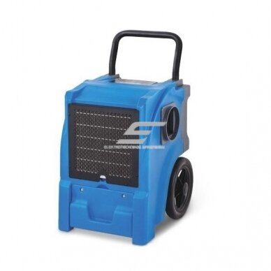 Przemysłowy osuszacz powietrza | Osuszacz wilgoci z wbudowaną pompą | 550W | 230V | 55L/24h | 345m³/h | 545x500x638mm | Niebieski
