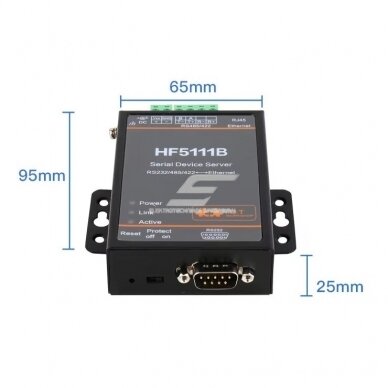 Промышленный коммуникационный преобразователь с RS232/RS485/RS422 на Ethernet | Modbus TCP | 5-36В / 9-50ВDC | IP30 1 Промышленный коммуникационный преобразователь с RS232/RS485/RS422 на Ethernet | Modbus TCP | 5-36В / 9-50ВDC | IP30 1