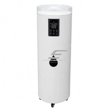 Przemysłowy ultradźwiękowy nawilżacz powietrza z lampą UV do sterylizacji | 70W | 230V | 17l | 800ml/h | 120m² | 240x240x1087mm | biały