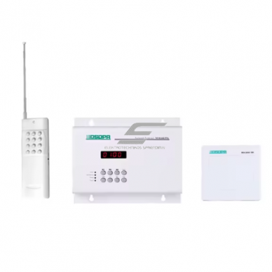 IP network audio terminal with integrated amplifier and remote control | 4–8 Ω | 24V EMC output | AUX / microphone input / USB storage / SD card